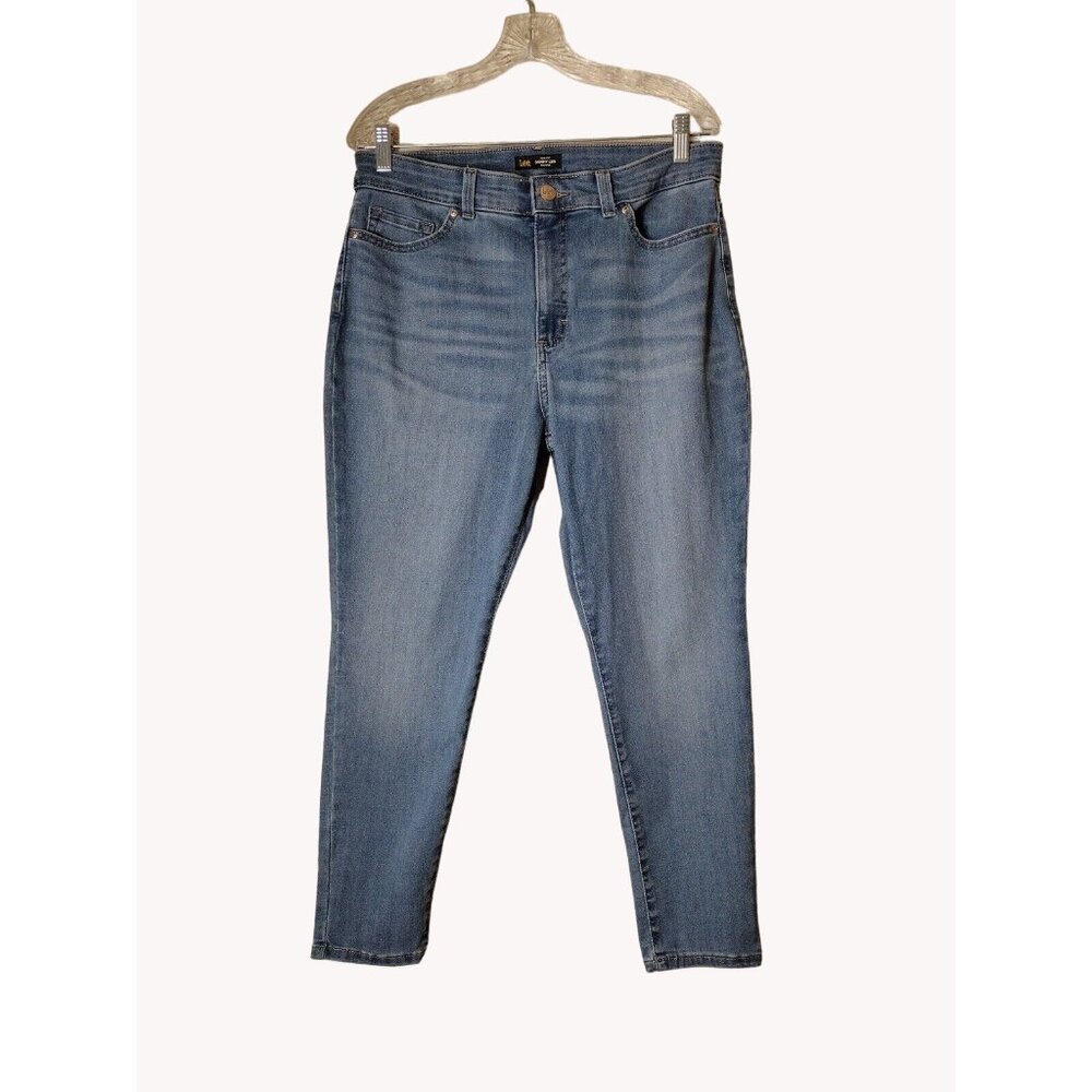 Lee Jeans 14 Short Slim Fit Skinny Leg Mid Rise Sculpting